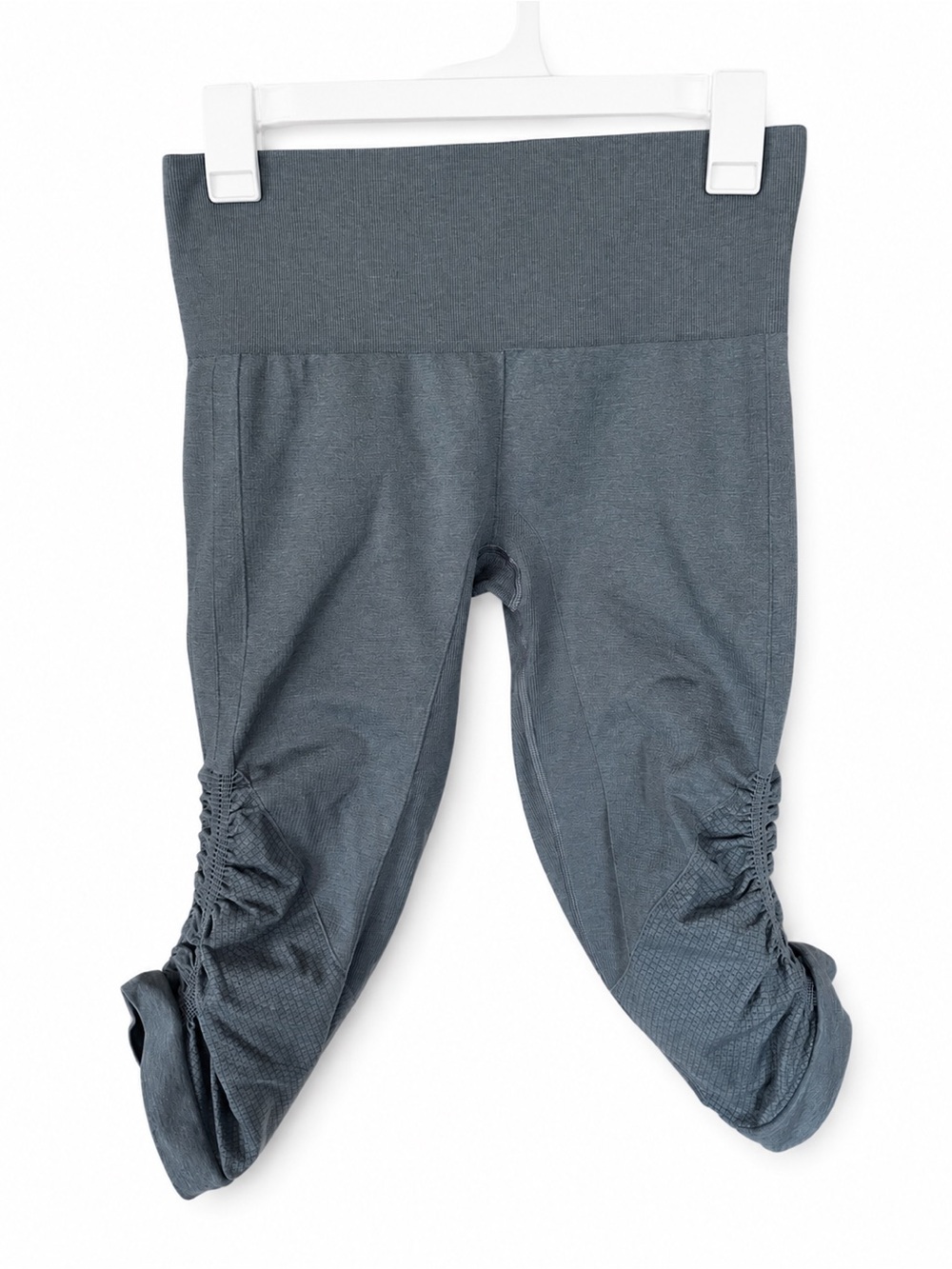 lululemon athletica Awakening Ruched Capri Leggings - Steel Blue